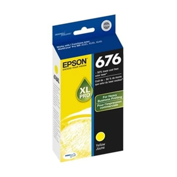 Epson 676XL Yellow Ink Cartridge - C13T676XL420
