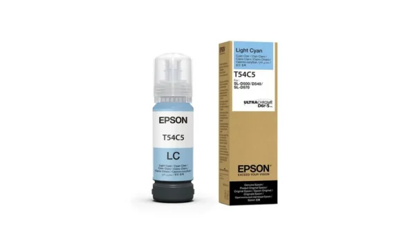 Epson T54C Light Cyan Ink Cartridge - C13T54C520