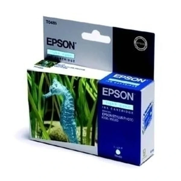 Epson T0482 Cyan Blue Ink Cartridge - C13T048240