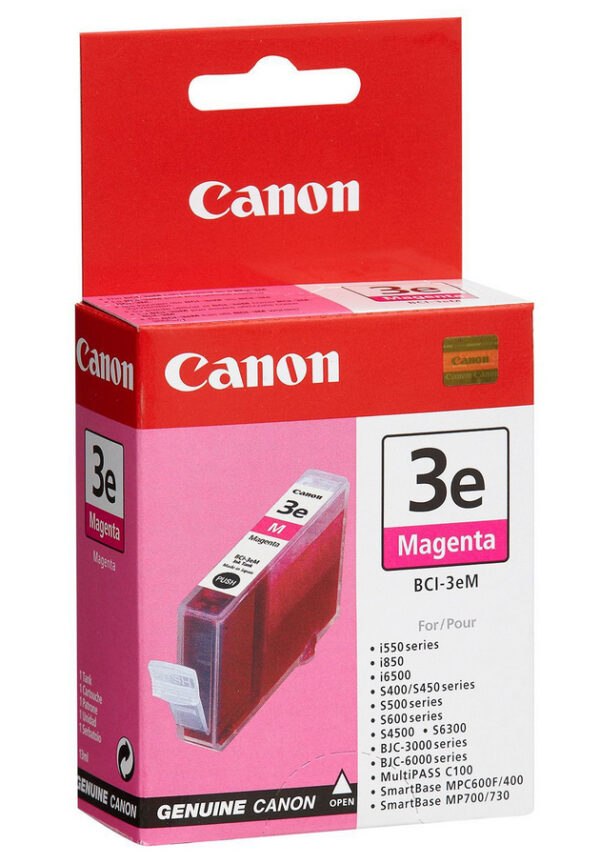 Canon BCI-3e Magenta Ink Cartridge - 4481A002