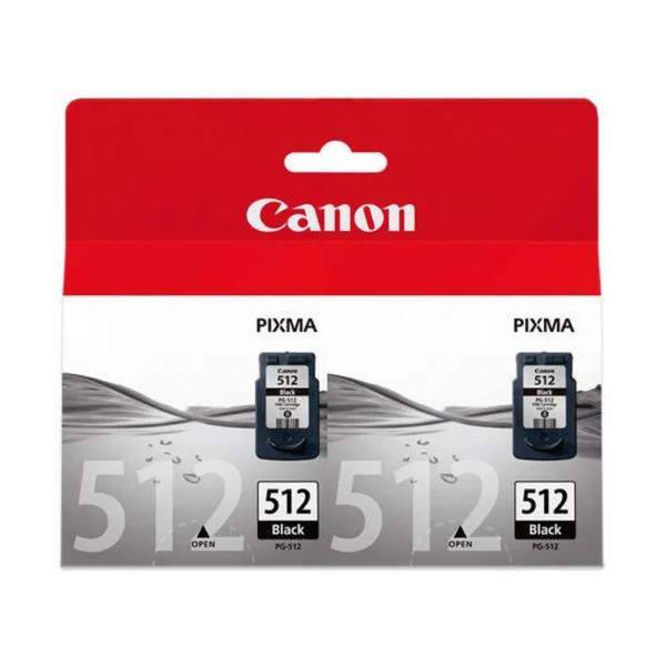Canon PG-512 Photo Black Twin Pack - 2969B010