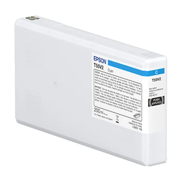 Epson T55W2 Cyan Ink Cartridge - C13T55W200