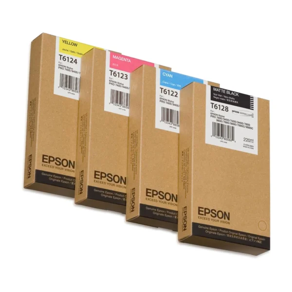 Epson T61280N Matte Black Ink Cartridge - C13T61280N