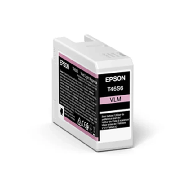 Epson T46S6 Vivid Light Magenta, Light Magenta Ink Cartridge - C13T46S60N