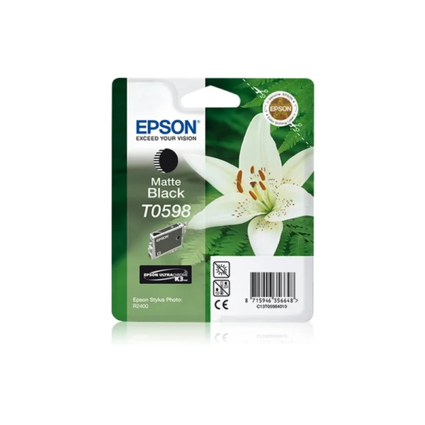 Epson T0598 Black Ink Cartridge - C13T05984N10