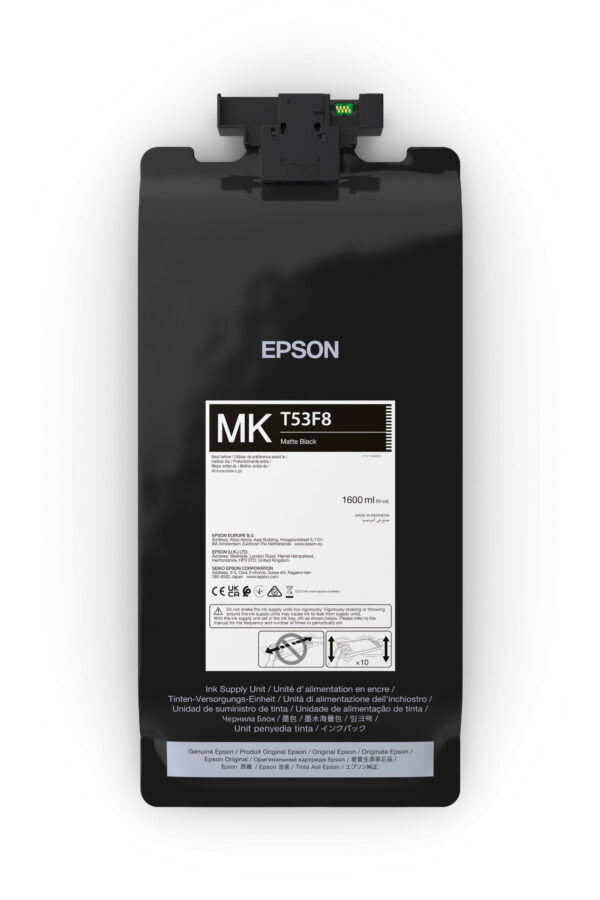 Epson T53F8 Matte Black Twin Pack - C13T53F80N