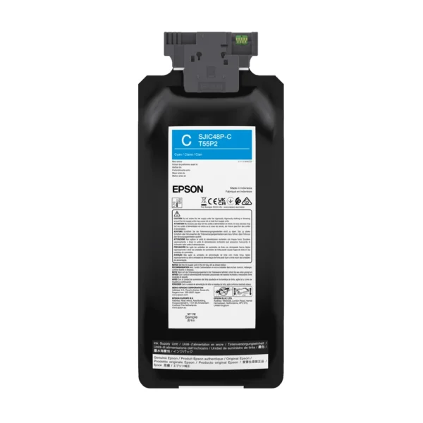 Epson SJIC48P Cyan Ink Cartridge - C13T55P240