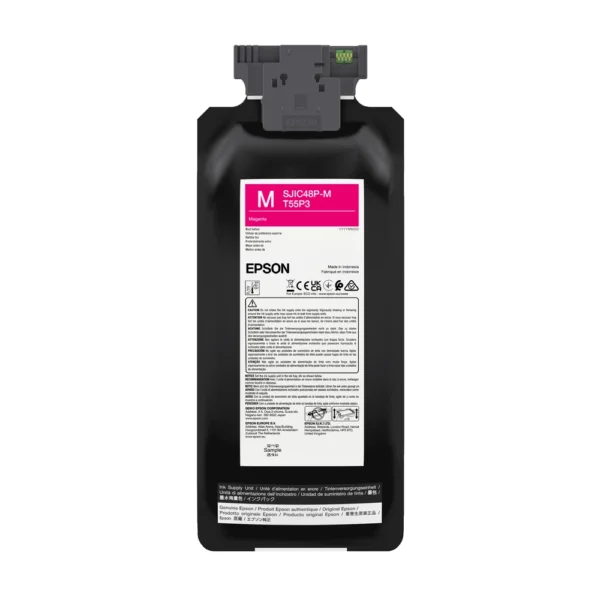 Epson SJIC48P Magenta Ink Cartridge - C13T55P340