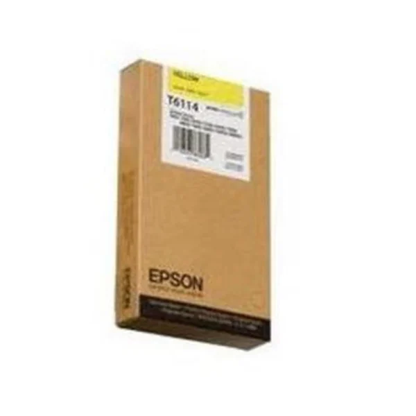 Epson T6114 Yellow Ink Cartridge - C13T611400