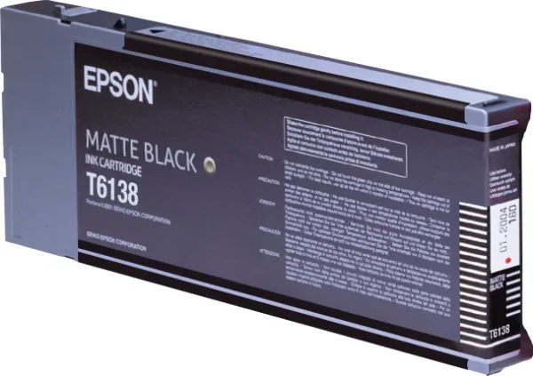 Epson T6138 Matte Black Ink Cartridge - C13T613800