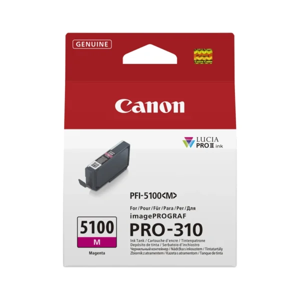 Canon PFI-5100 Magenta Ink Cartridge - 6954C001