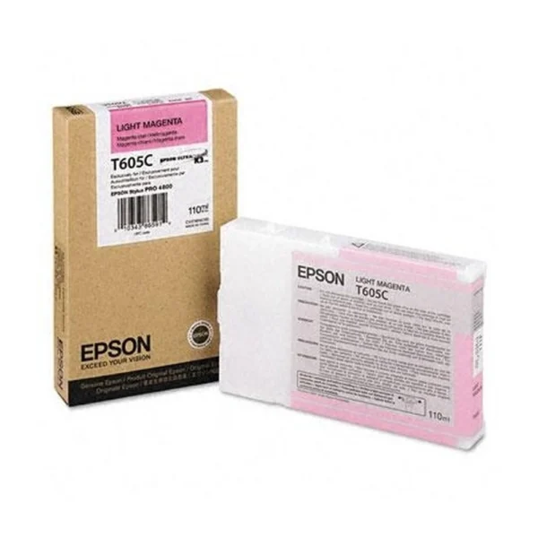 Epson T605 Light Magenta Ink Cartridge - 10343865914