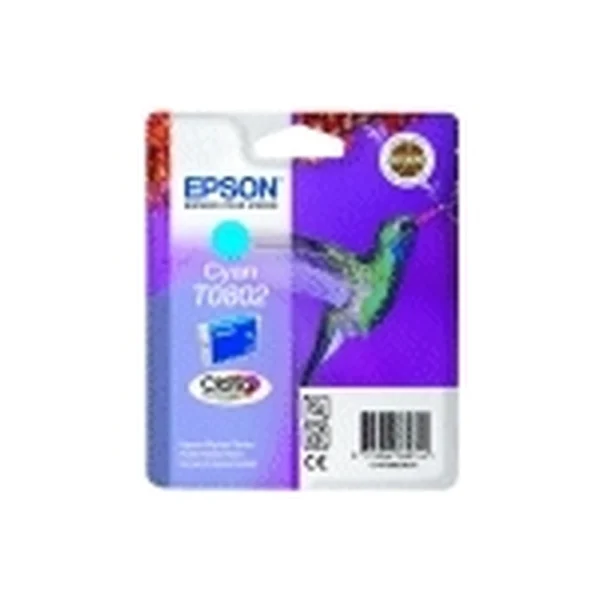 Epson T0802 Cyan Ink Cartridge - C13T080240B0