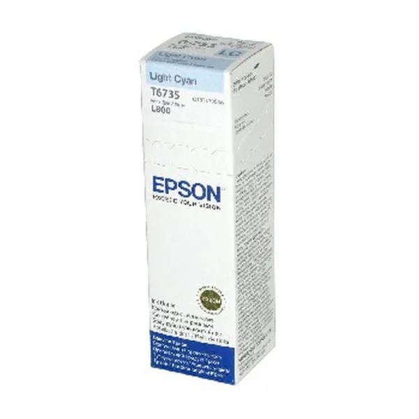 Epson T6735 Light Cyan Ink Bottle - C13T67354A10