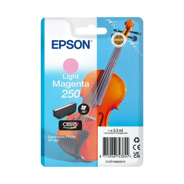 Epson T16N6 Light Magenta High Capacity Ink Cartridge - C13T16N64010