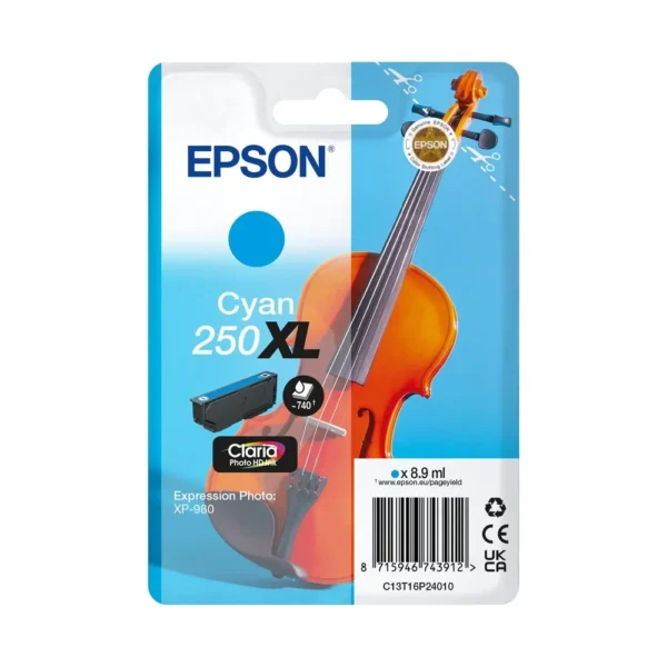 Epson T16P2 Cyan High Capacity Ink Cartridge - C13T16P24010