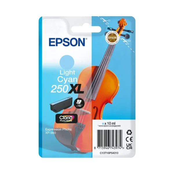 Epson T16P5 Light Cyan High Capacity Ink Cartridge - C13T16P54010