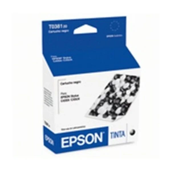 Epson T0381 Black Ink Cartridge - C13T038120-AL