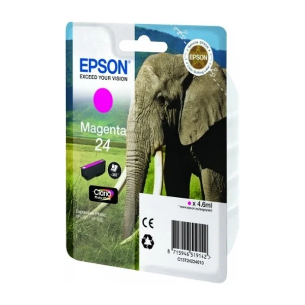 Epson 24 Magenta Ink Cartridge - C13T24234010