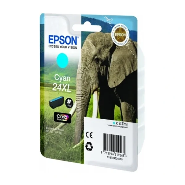 Epson T2432 Cyan Ink Cartridge - C13T24324020