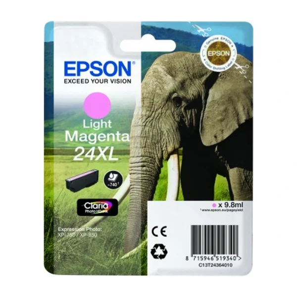 Epson T2436 Light Magenta Ink Cartridge - C13T24364010