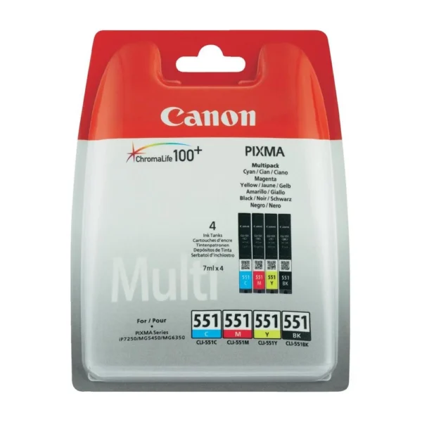 Canon CLI-551 Multipack - 6509B008