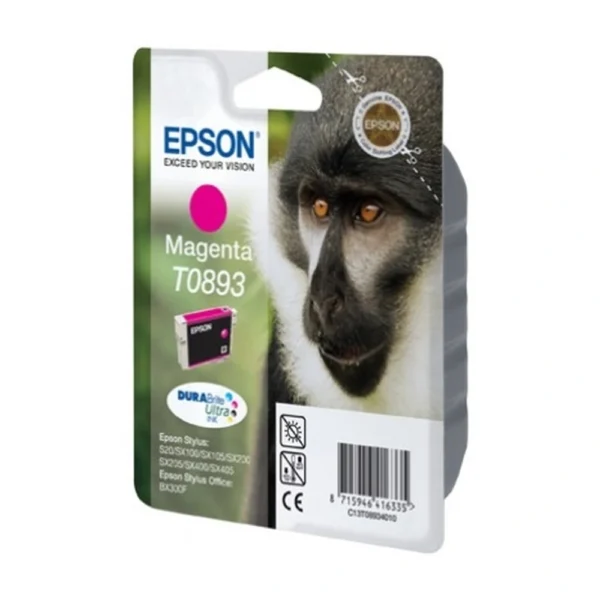 Epson T0893 Magenta Ink Cartridge - C13T08934010