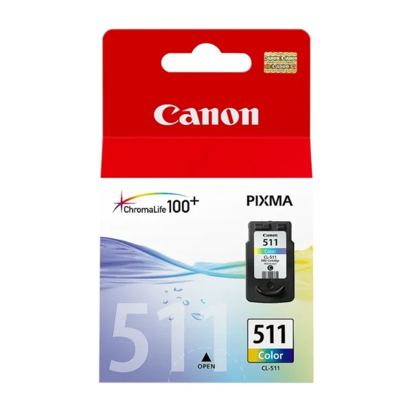 Canon CL-511 Tri-Colour Ink Cartridge - 2972B001