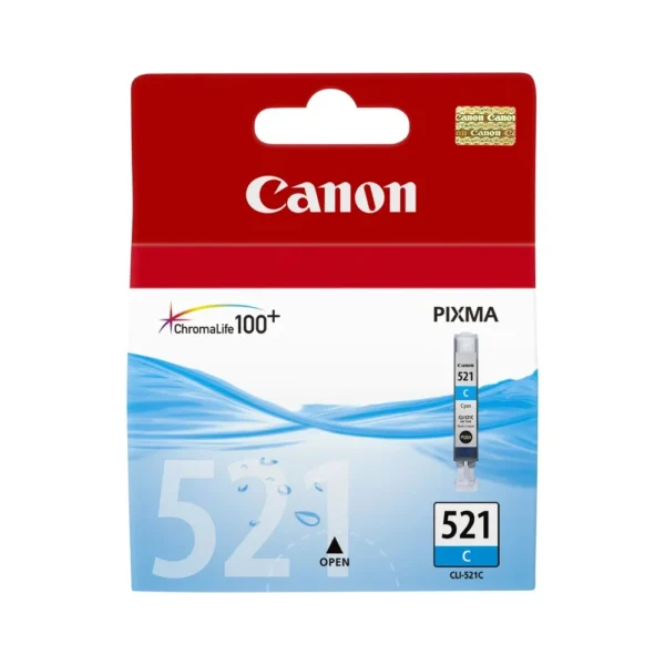 Canon CLI-521 Cyan Ink Cartridge - 2934B005
