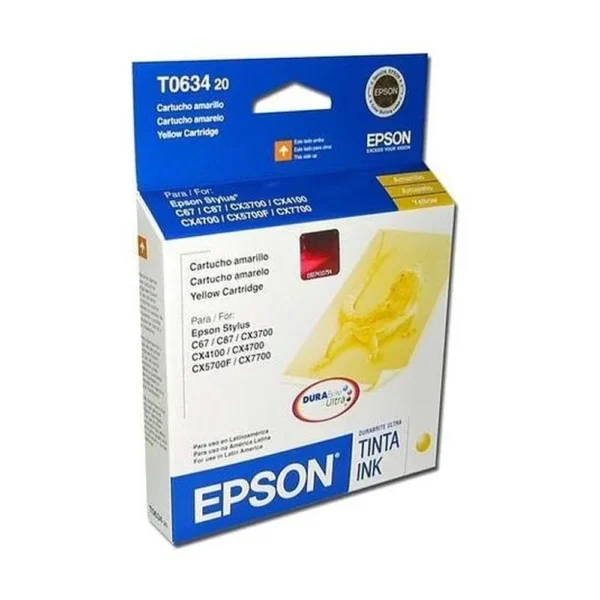 Epson T0634 Yellow Ink Cartridge - C13T063420-AL