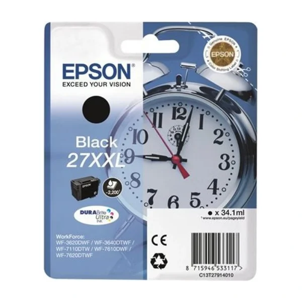 Epson T2791 High Capacity Black Ink Cartridge - C13T27914020
