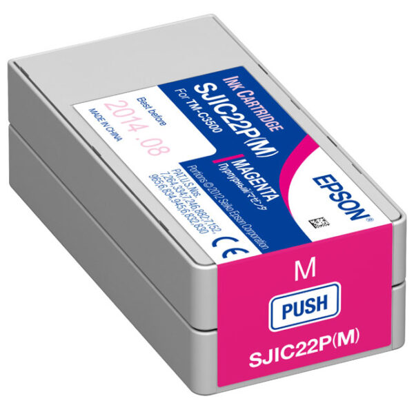 Epson SJIC22P Photo Magenta Ink Cartridge - C33S020582