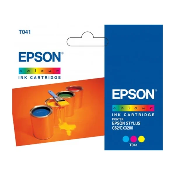 Epson T0410 Cyan, Magenta, Yellow Ink Cartridge - C13T041040