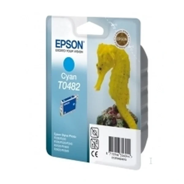 Epson T0482 Cyan Ink Cartridge - 107356