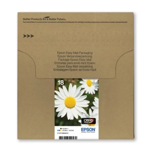 Epson-4-colours Ink Cartridge Multipack - T1806