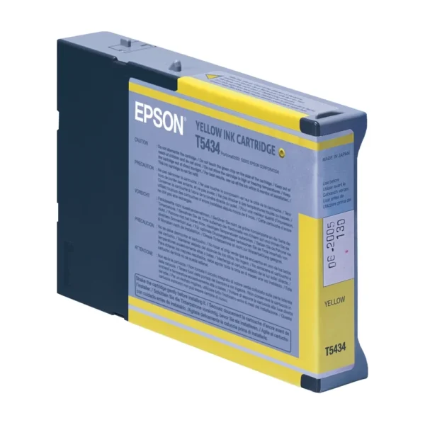 Epson T5434 Yellow Ink Cartridge - C13T543400