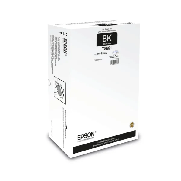 Epson T8691 Black High Capacity Ink Cartridge - C13T869140