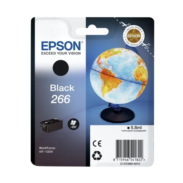 Epson T2661 Black Ink Cartridge - C13T26614010