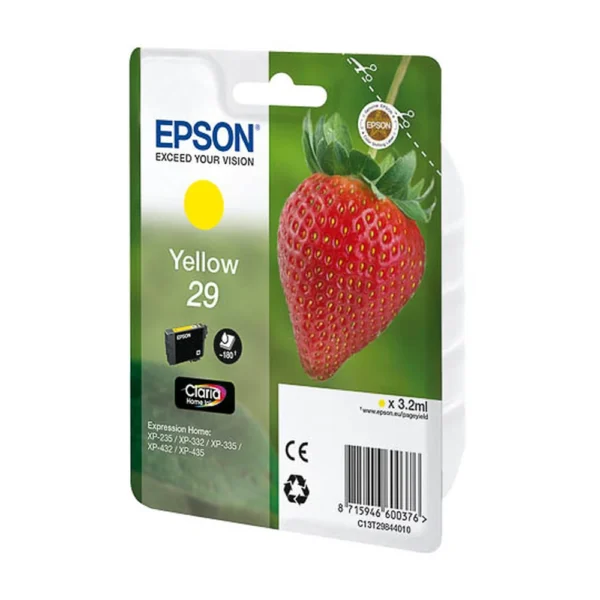 Epson T2984 Yellow Ink Cartridge - C13T29844010