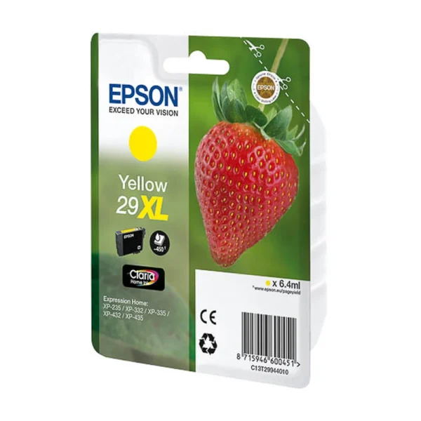 Epson T2994 High Capacity Yellow Ink Cartridge - C13T29944010