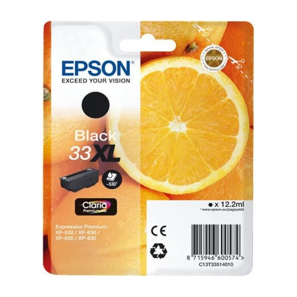 Epson T3351 Black High Capacity Ink Cartridge - C13T33514020