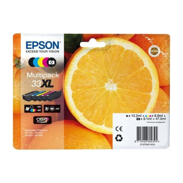 Epson T3357 High Capacity Multipack - C13T33574020