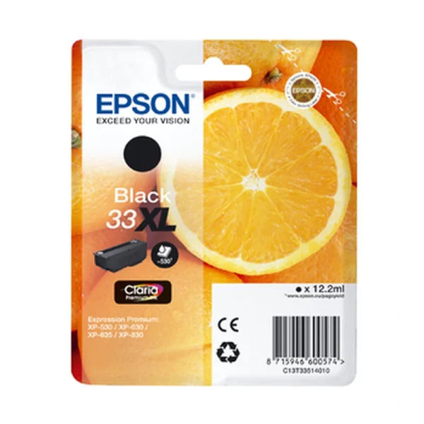 Epson T3351 Black Ink Cartridge - C13T33514010
