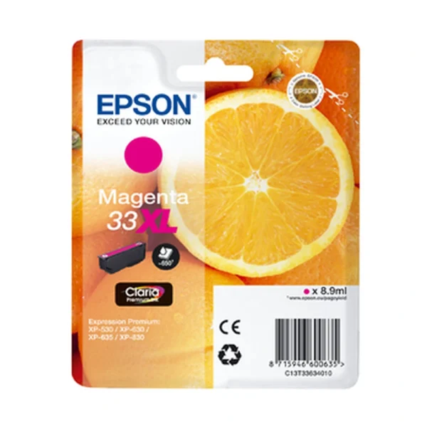 Epson T3363 Magenta Ink Cartridge - C13T33634010