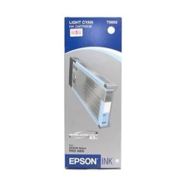 Epson T5655 Light Cyan Ink Cartridge - C13T565500
