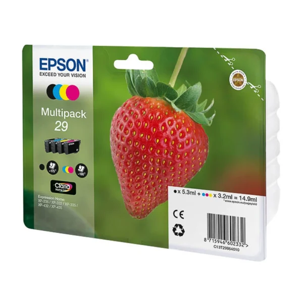 Epson T2986 Ink Cartridge Multipack - C13T29864020