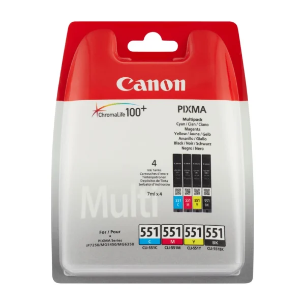 Canon CLI-551 Multipack - 6508B006