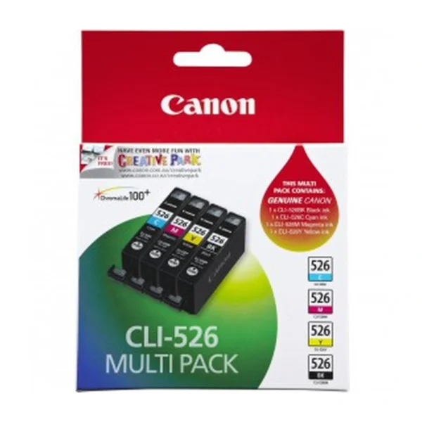 Canon CLI-526 Ink Cartridge + Photo Paper Value Pack - 4540B017