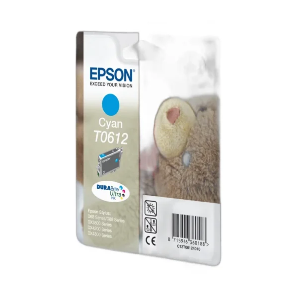 Epson T0612 Cyan Ink Cartridge - C13T061240