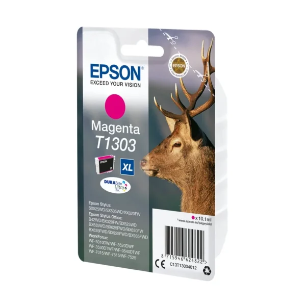 Epson T1303 Magenta Ink Cartridge - C13T13034012